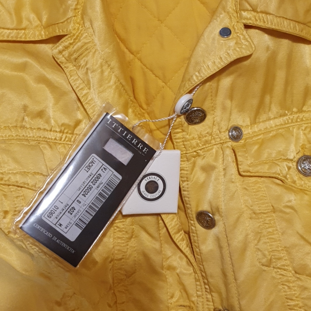 Versace vintage jacket, with original tags